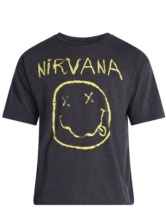 NIRVANA Other - Nirvana Men's Smiley Tour Graphic Tee with Short Sleeves Size 2XL